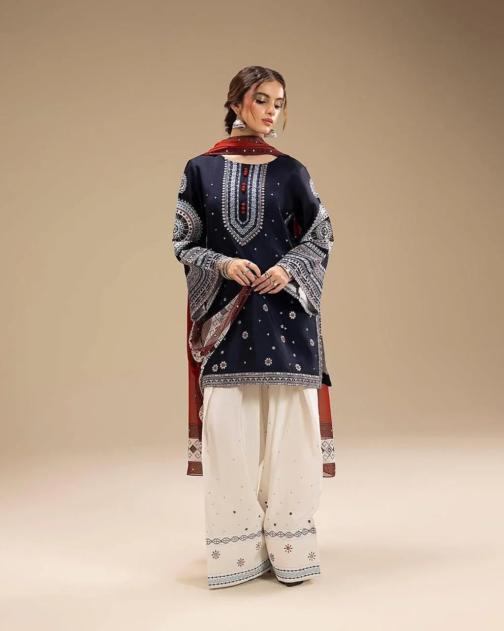 RANGRAIZ Embroidered 3PC