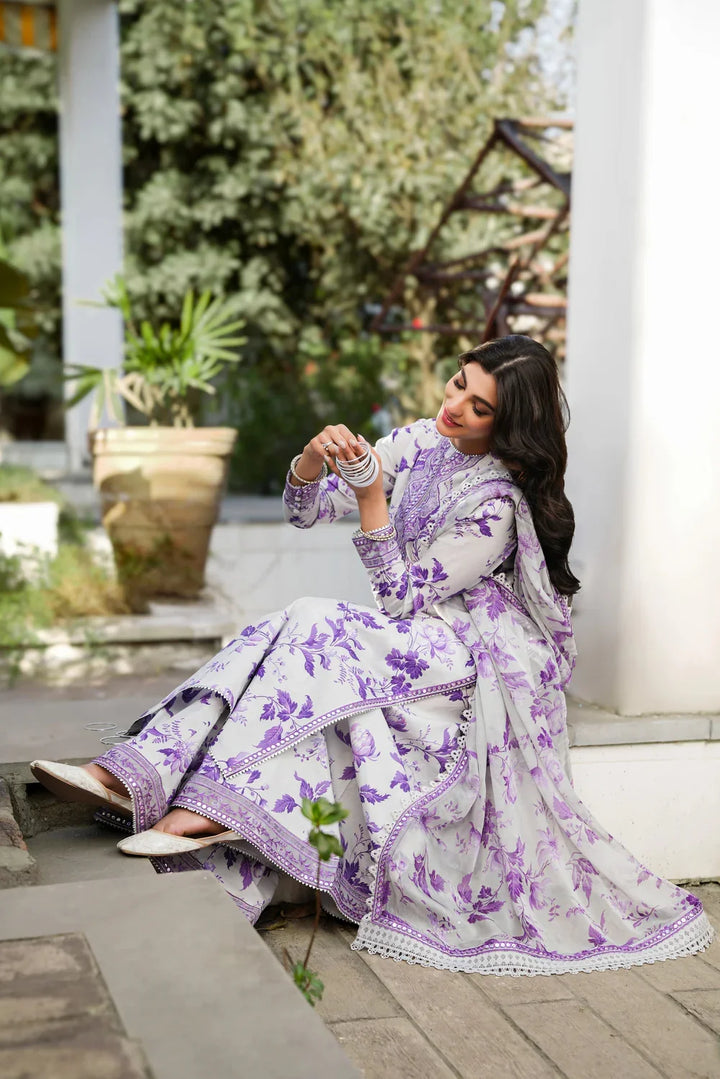 Floral Embroidered 3Pc