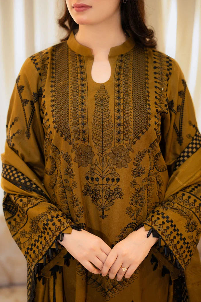 Ghazal Embroidered 3pc