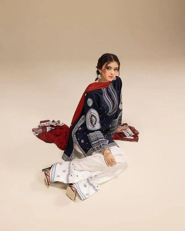 RANGRAIZ Embroidered 3PC