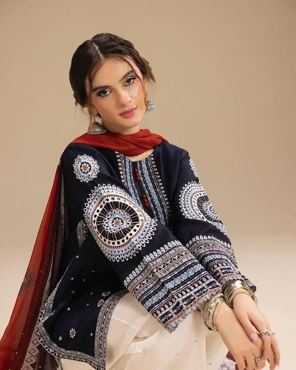RANGRAIZ Embroidered 3PC